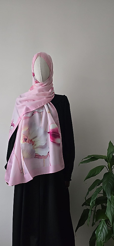 Florya Çiçeği Desenli Şal