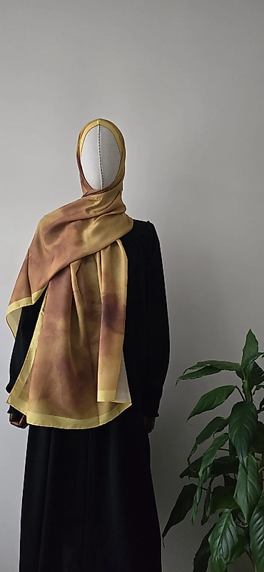 Duman Desenli Soft Şal