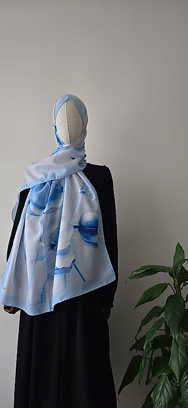 Florya Çiçeği Desenli Şal