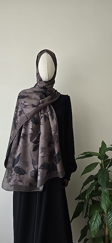 Açelya Çiçeği Soft Şal