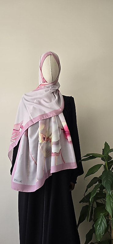 Florya Çiçeği Desenli Şal