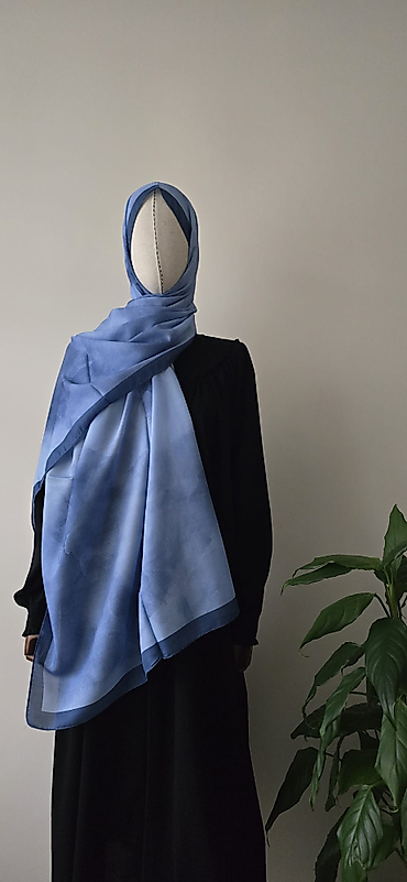 Duman Desenli Soft Şal