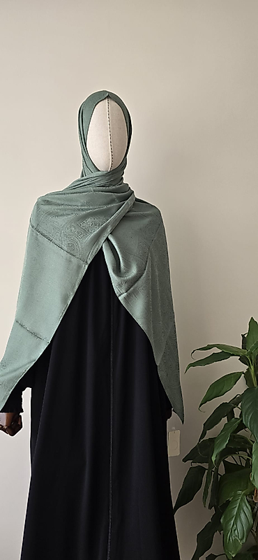 Etnik Desen Monogram Şal